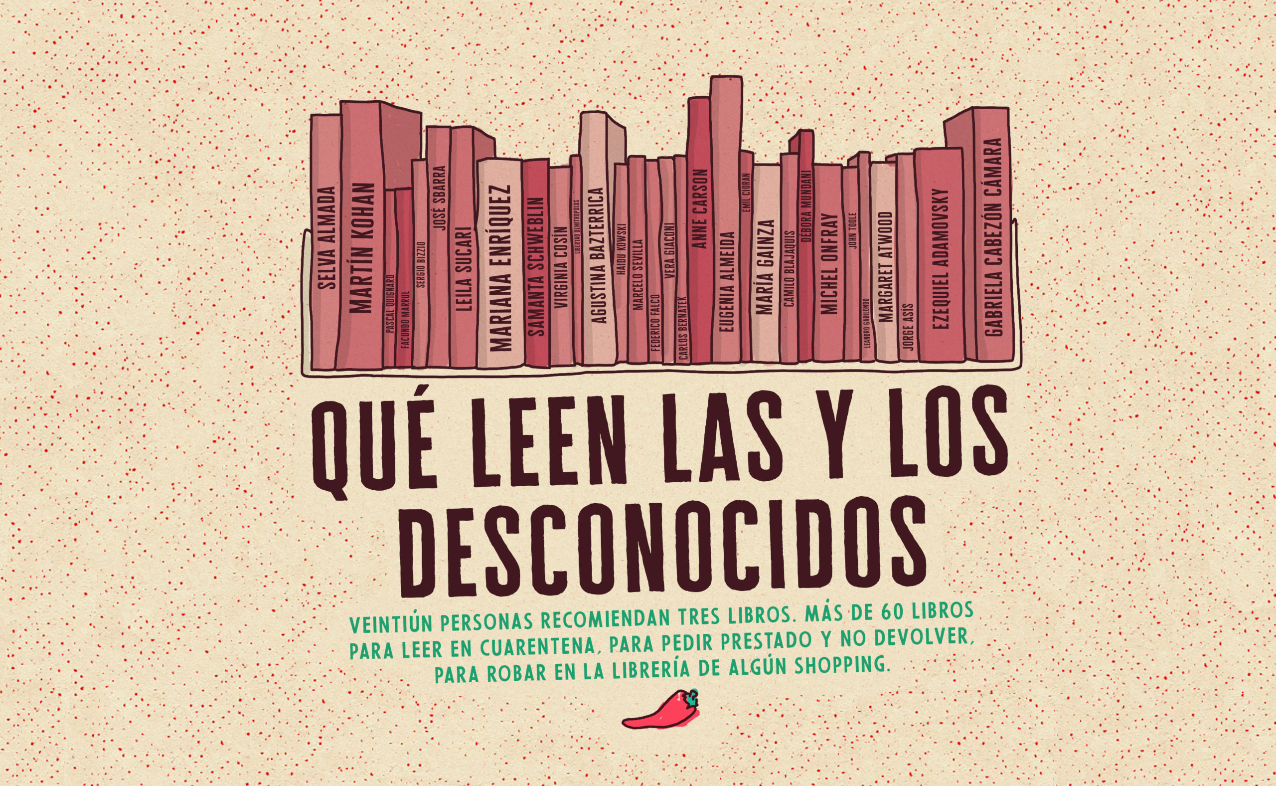 Qué leen las y los desconocidos
