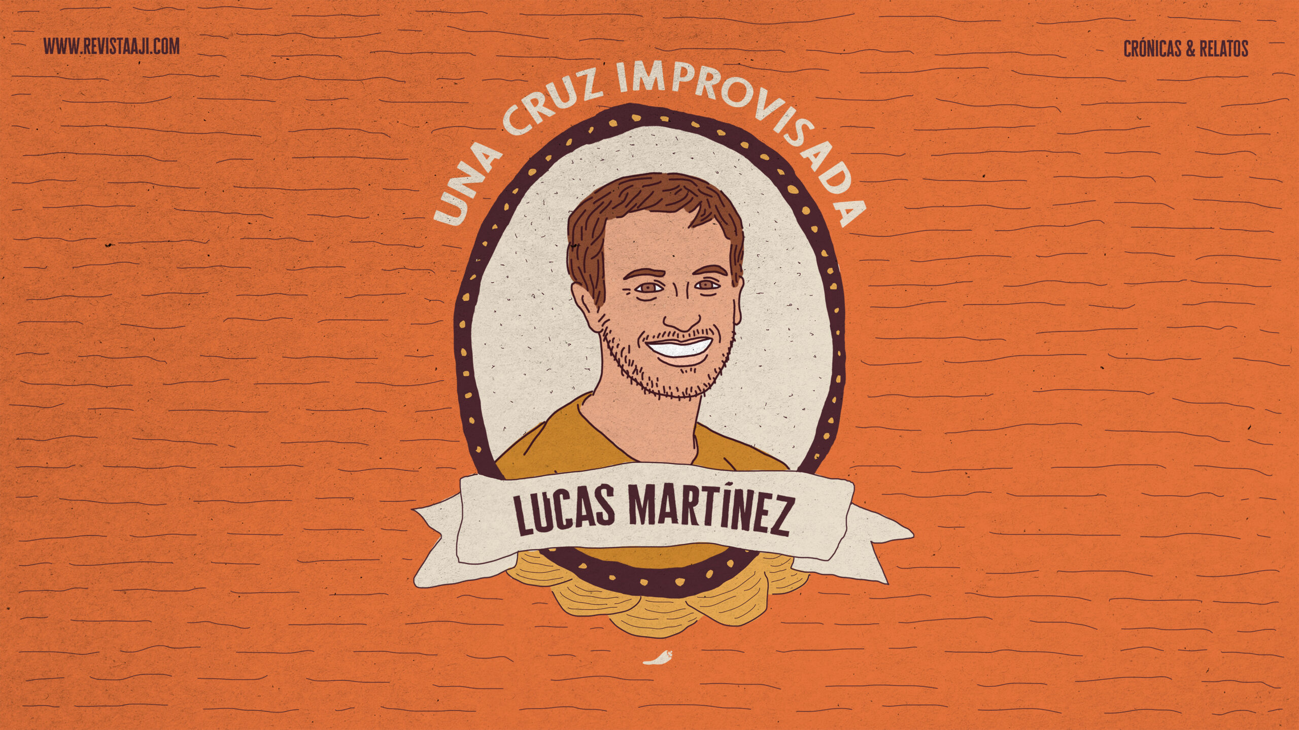 Una cruz improvisada