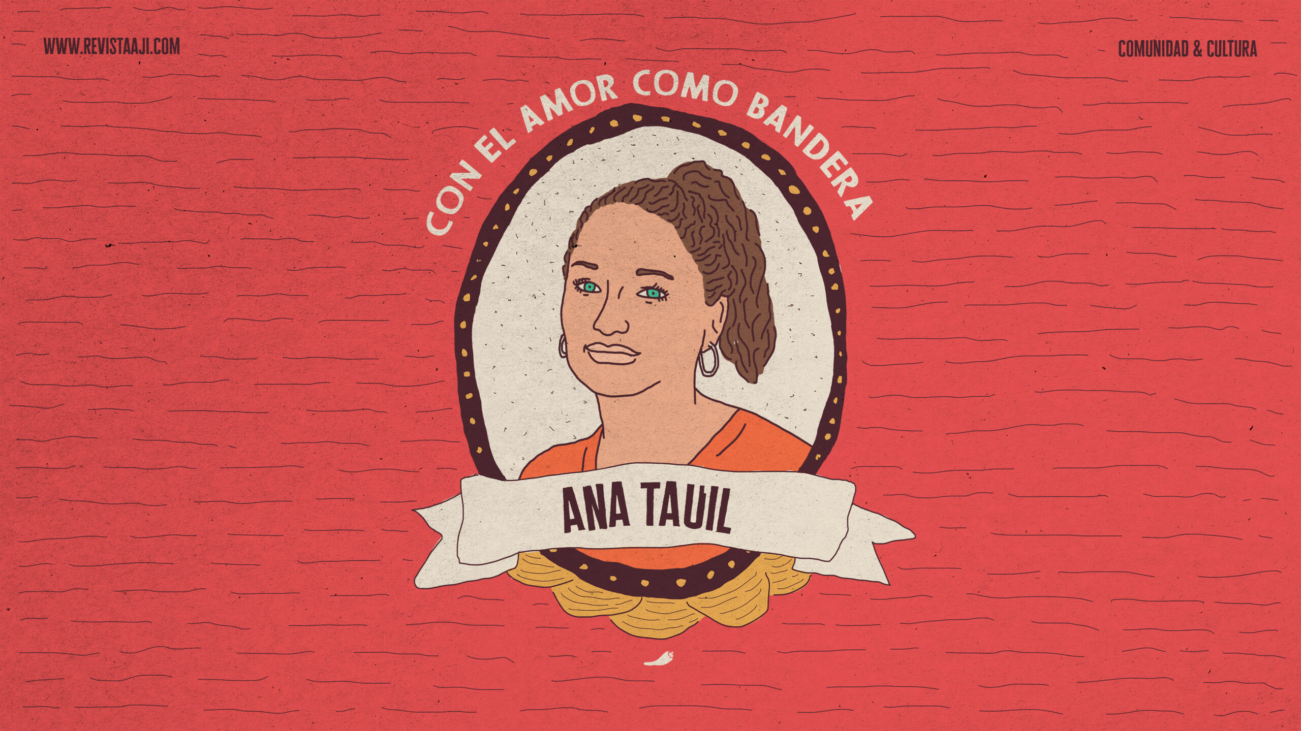 Con el amor como bandera