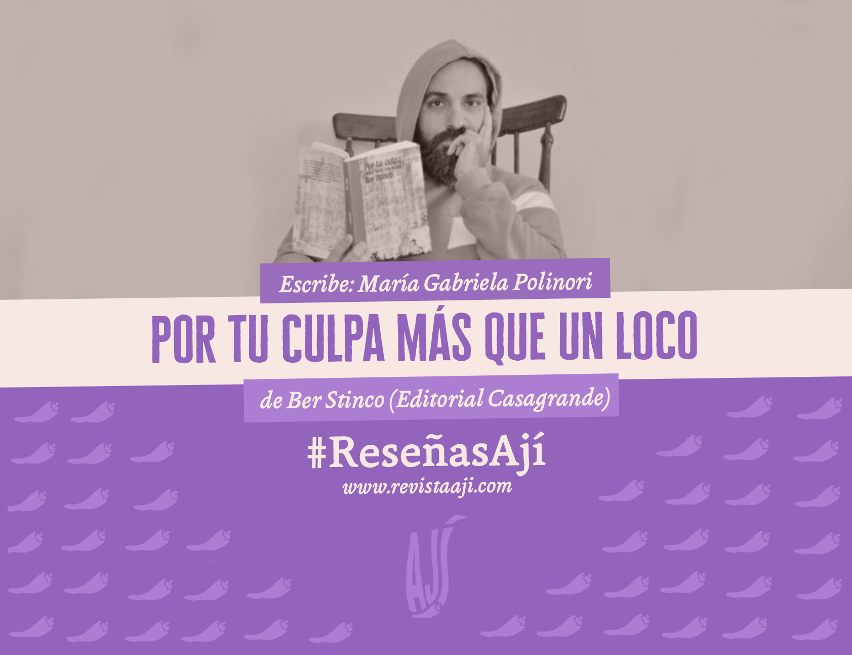 «Por tu culpa más que un loco» de ber stinco