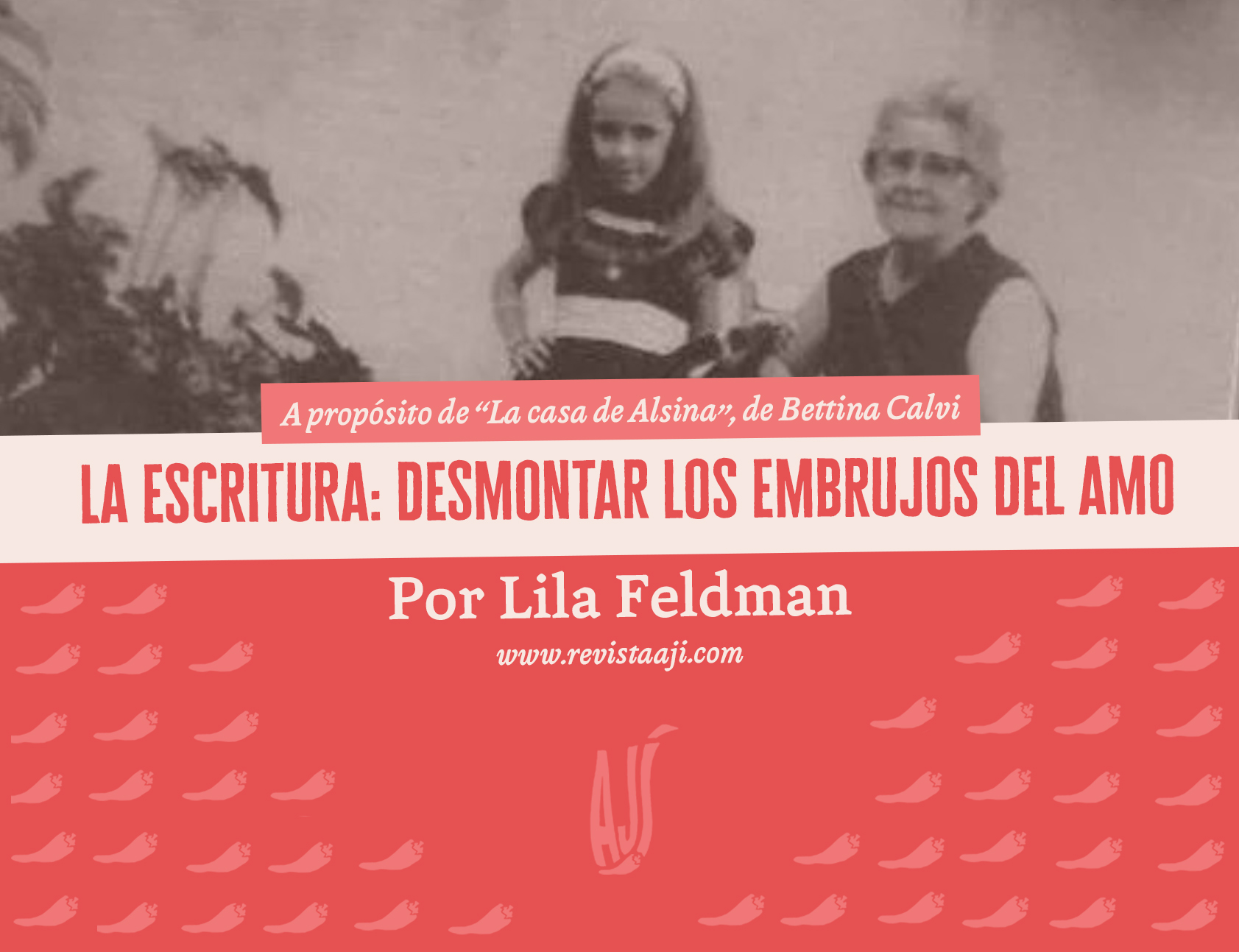 La escritura: desmontar el embrujo del amo